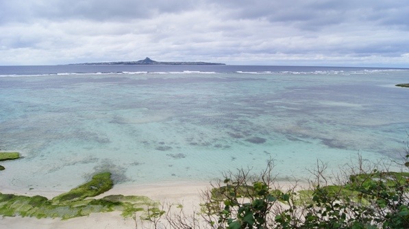 Emerald beach in Okinawa