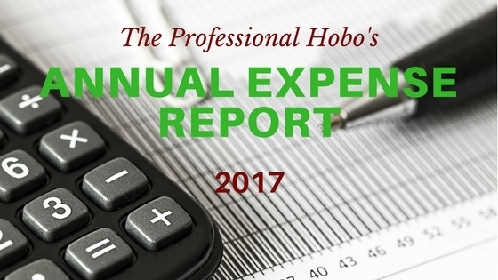 What I spent in 2017 - annual expense report