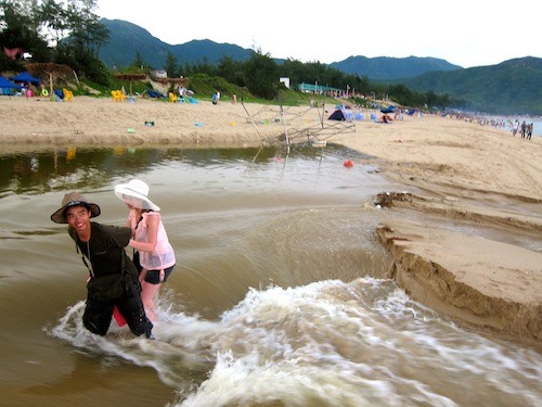 Beach washout