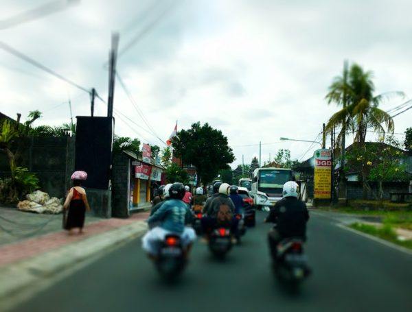 scooters in Bali
