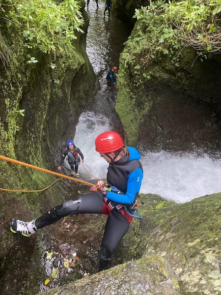 Canyoning in Madeira Canyoning in Madeira