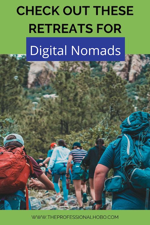 These digital nomad retreats will help you socialize, collaborate, learn, grow, and have a ton of fun in the process. #digitalnomad #digitalnomadretreat #digitalnomadconference #digitalnomadevents #digitalnomadgathering