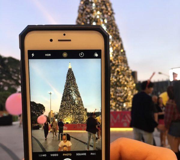Christmas tree at Maya Shopping Centre, Nimman, Chiang Mai