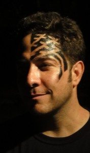 face with war paint