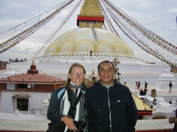Sherry Ott in Kathmandu