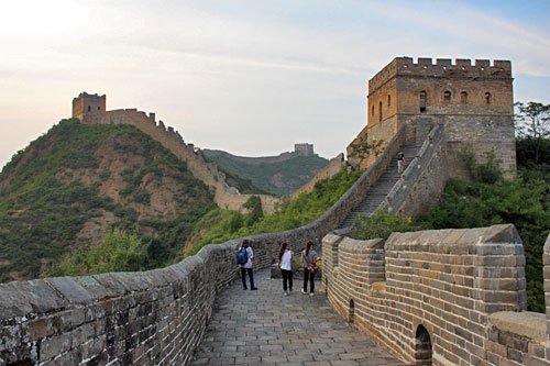 Hole In The Donut Great Wall of China, photo by Barbara Weibel