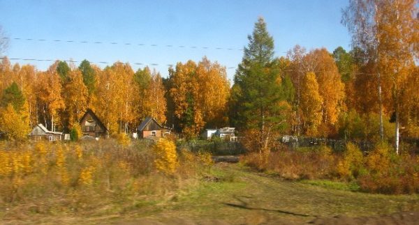 day three autumn foliage in russia
