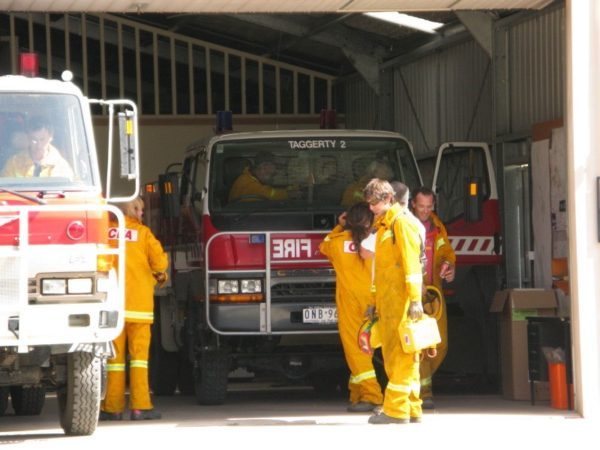 img_2714_1 The CFA fire hall in Taggerty Australia where I recorded my Victorian Bush Fire Diary.