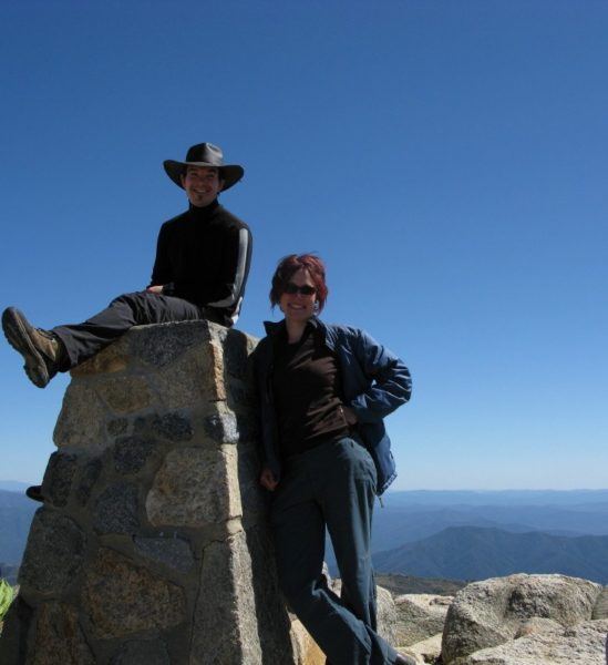 Climbing Kozzy and Standing at the top; hardly a difficult trek!