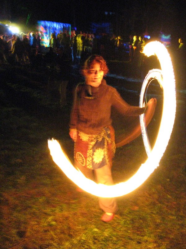 fire spinning