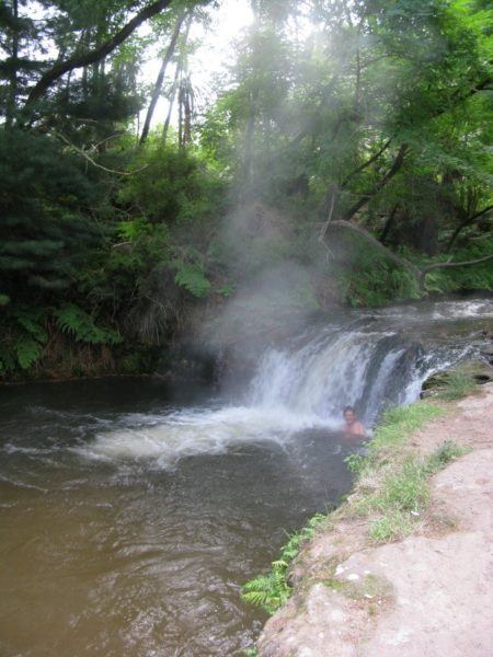 kerosene creek in New Zealand