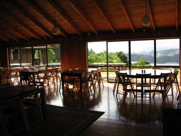 Mana Retreat Centre dining room