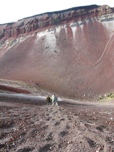scree skiing