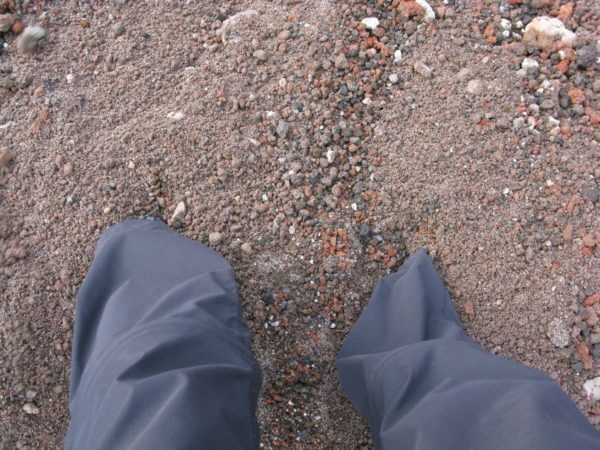 buried in scree