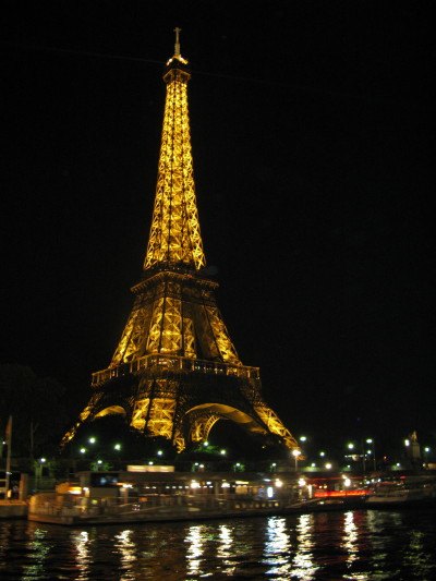 Eiffel Tower at night