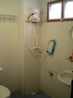 Electric shower in Thailand