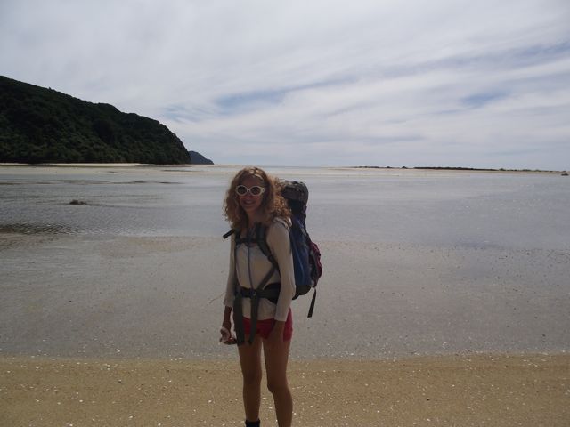 Jade of Our Oyster on the abel tasman in New Zealand
