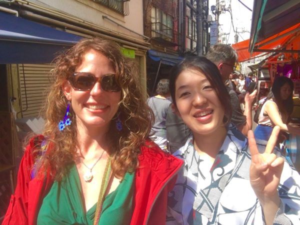 me and Kumiko - my Local Guddy guide