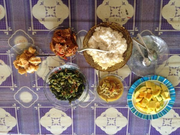 Indonesian lunch