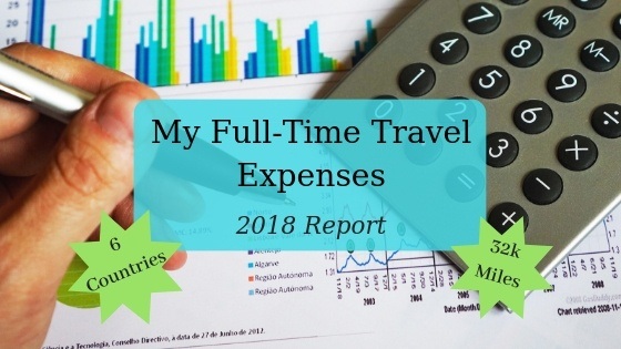 My Full-Time Travel Expenses, 2018 Report
