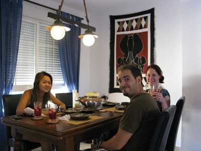 Scavenger Hunt find #2: Dinner with Nellie & Alberto
