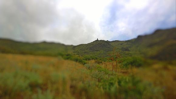 failing on a mountain