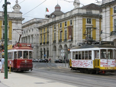 Lisbon Portugal, where the Ultimate Train Challenge started, 29 trains in 30 days