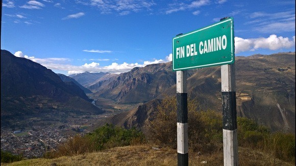 End of the road, in Peru