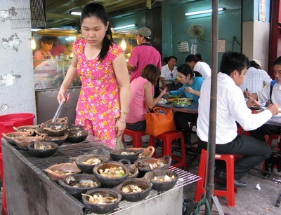fish in clay pots