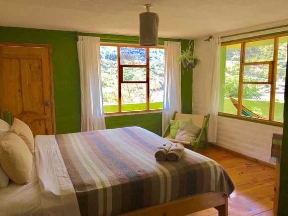 comfy beds in lovely rooms at la casa verde