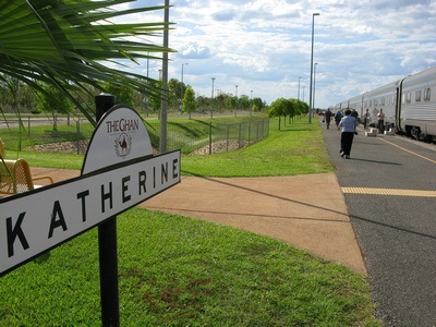 Katherine Australia train station