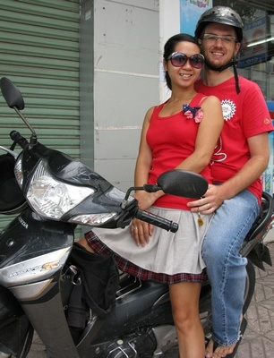 Chad & Thuy of BackoftheBike Tours in Vietnam