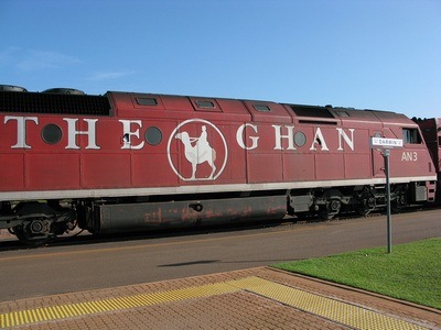 The Ghan Australian train