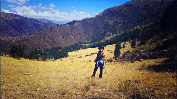 Hiking the mountains of Peru