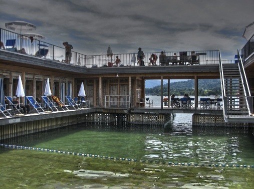 Lucerne's "swimming pools"
