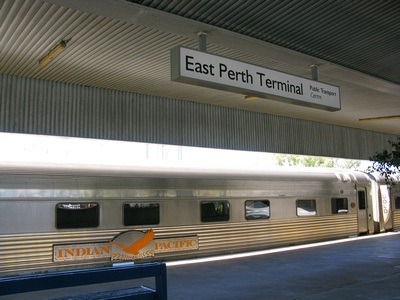 Perth train station Perth train station