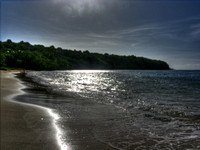 the next beach in Grenada, where I'm learning to be alone