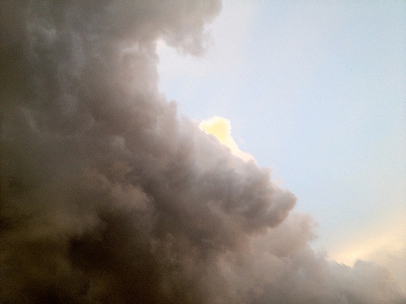 cloudy day