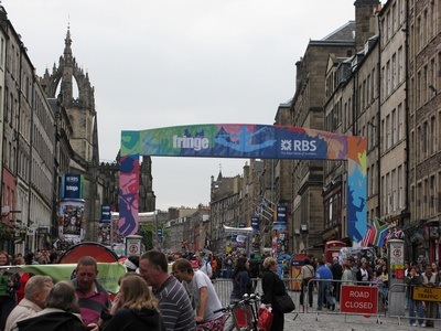 Fringe vibe at Edinburgh Fringe Festival