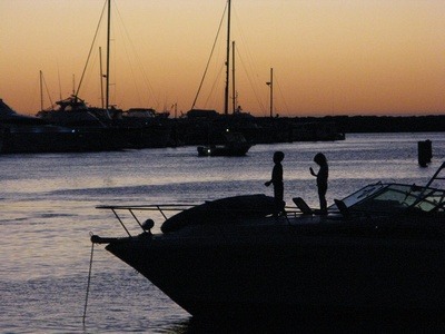 sunset in Perth