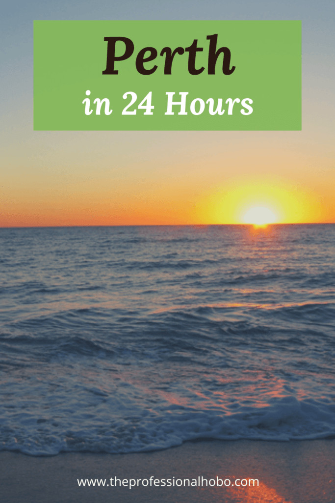 Visiting Perth in 24 hours is not long enough, but here's how my short and sweet visit went. #Perth #Australia #traveldestinations #travelexperiences #TheProfessionalHobo #NorthoftheRiver