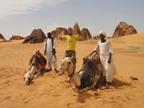 johnny Ward and camels