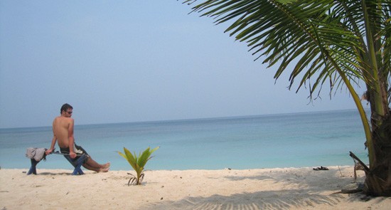 beach in Honduras