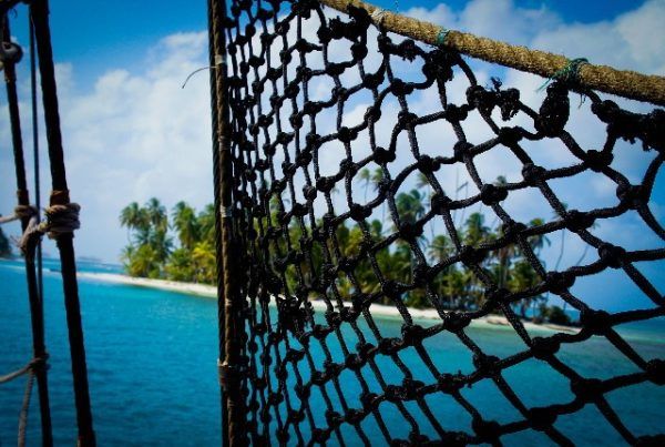San Blas from the boat