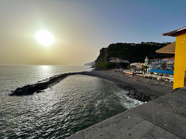 sunset at Ponta do Sol sunset at Ponta do Sol