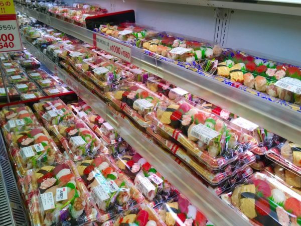 so much sushi!