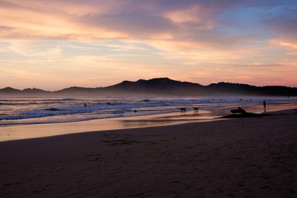 tamarindo_beach beach at sunset