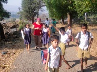 Walking with Kids in india