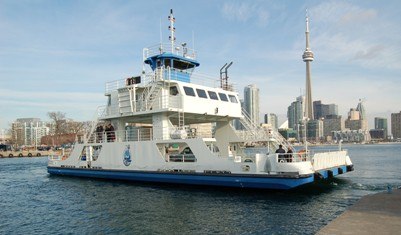world's shortest ferry ride in Toronto